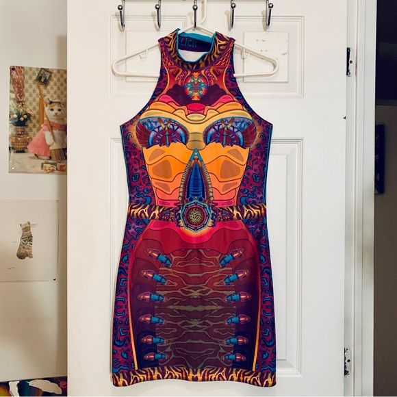 Vibrant Multicolor Women's Dress - Picture 1 of 2